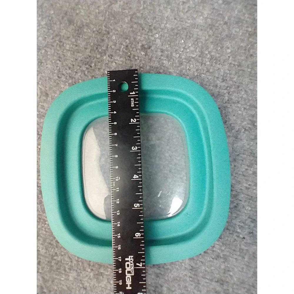 Rubbermaid Premier Teal Replacement Lid Square 10M3M4 7 Inch Food Storage Lid